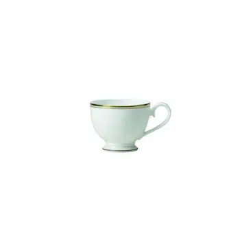 William Edwards Tea Cup Footed 4 3/4 in x 2 3/4 in (8 oz) Burnished Gold - Set of 12