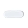 William Edwards Oblong Tray 10 in x 3 1/4 in Classic White - Set of 12