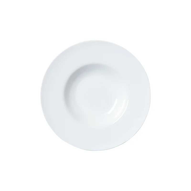 William Edwards Deep Rim Bowl 11 1/4 (6 1/2 in Well) (11 oz) Classic White - Set of 12