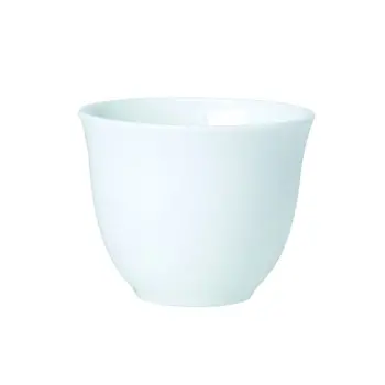 William Edwards Arabic Cup 2 in (3 1/4 oz) Classic White - Set of 12