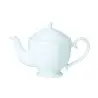 William Edwards Teapot 4 Cup (28 oz) Classic White - Set of 6
