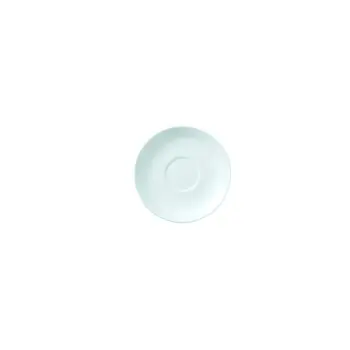 William Edwards Espresso Saucer 4 3/4 in (Fits And0145 And0426 And0556 And0558 Classic White - Set of 12
