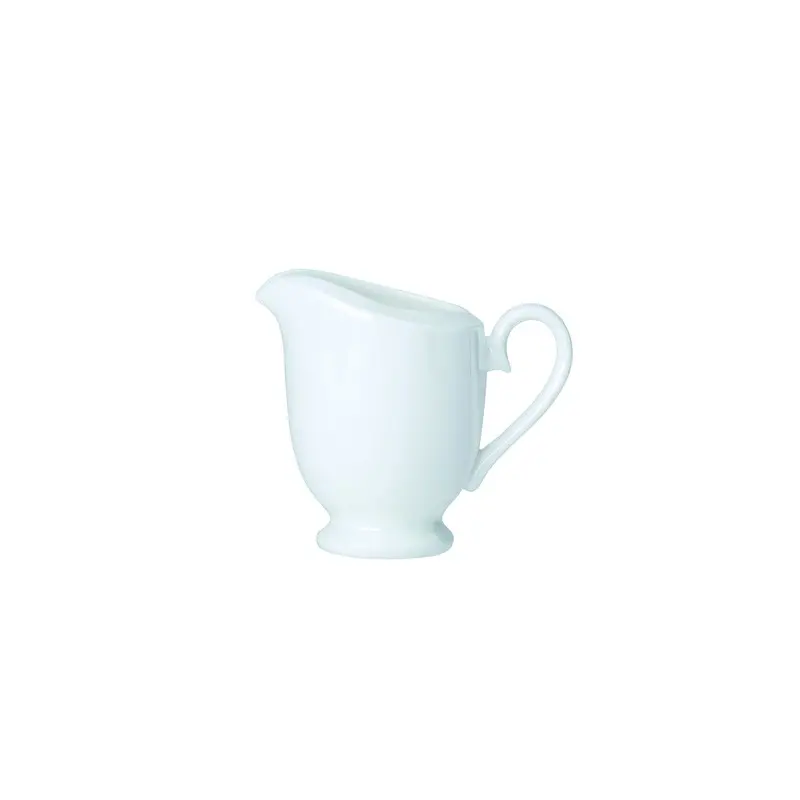 William Edwards Cream Jug 2 3/4 in (4 1/4 oz) Classic White - Set of 12 William Edwards Cream Jug 2 3/4 in (4 1/4 oz) Classic White - Set of 12