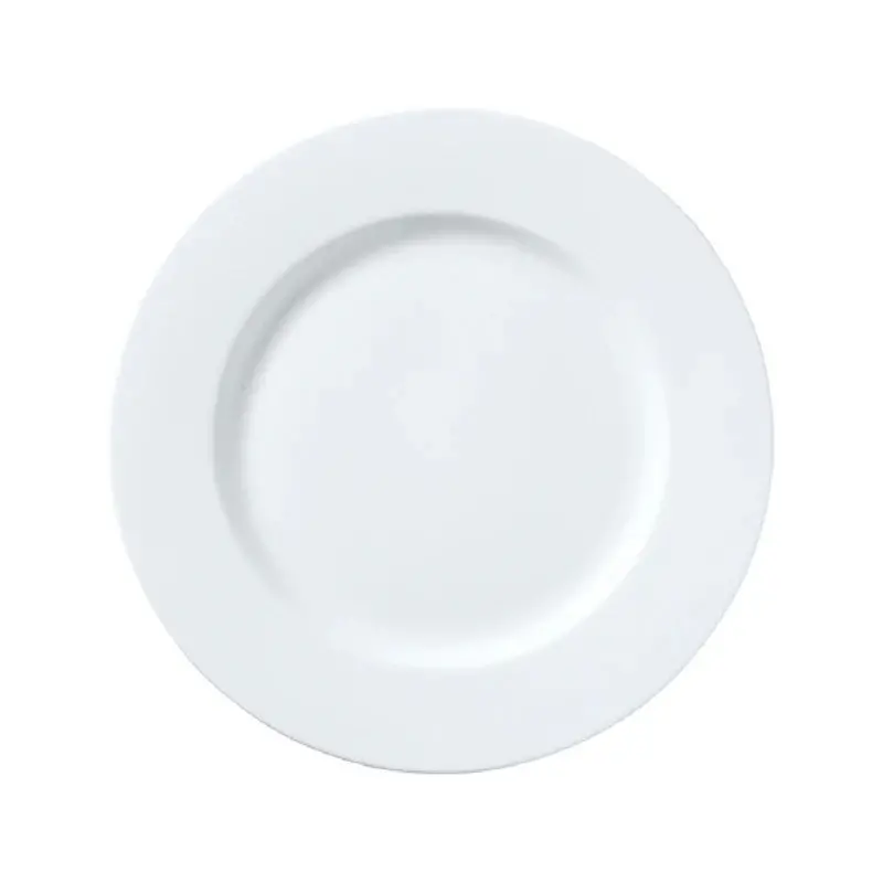 William Edwards Plate 11 3/4 in Classic White - Set of 12