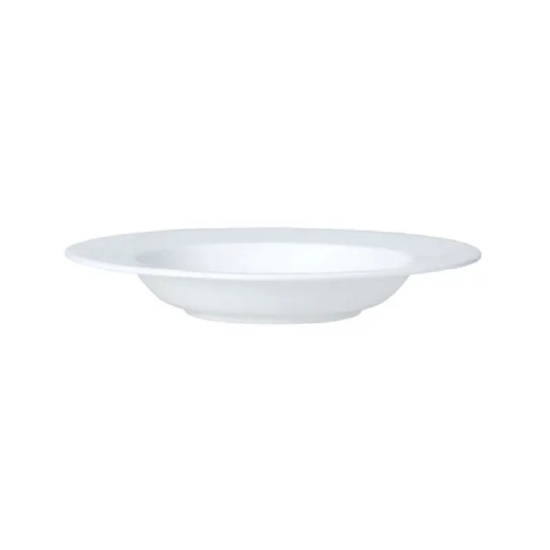 William Edwards Rim Bowl 8 3/4 in (8 oz) Classic White - Set of 12 William Edwards Rim Bowl 8 3/4 in (8 oz) Classic White - Set of 12
