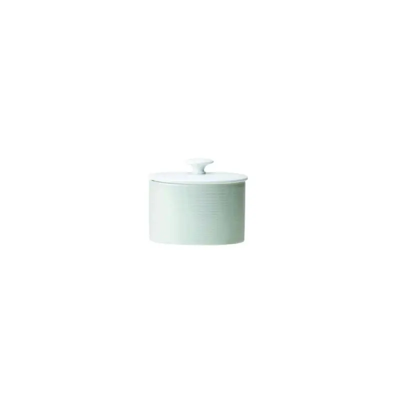 William Edwards Oval Covered Sugar Lid (Fits And0335) Undecorated Lahari - Set of 12