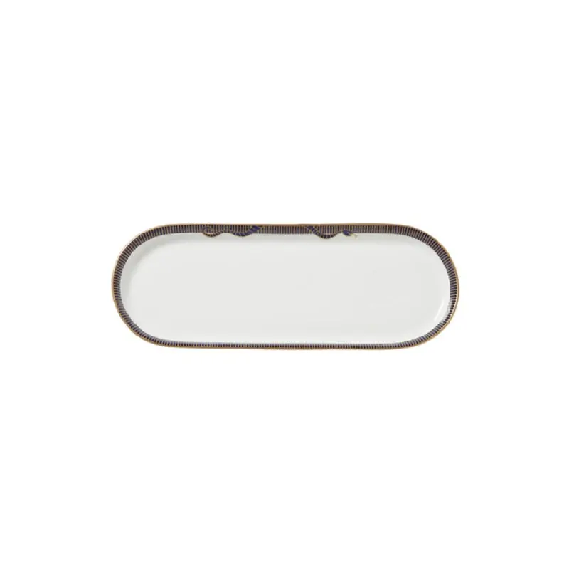 William Edwards Oblong Tray 10 in x 3 1/4 in Makira - Set of 12 William Edwards Oblong Tray 10 in x 3 1/4 in Makira - Set of 12