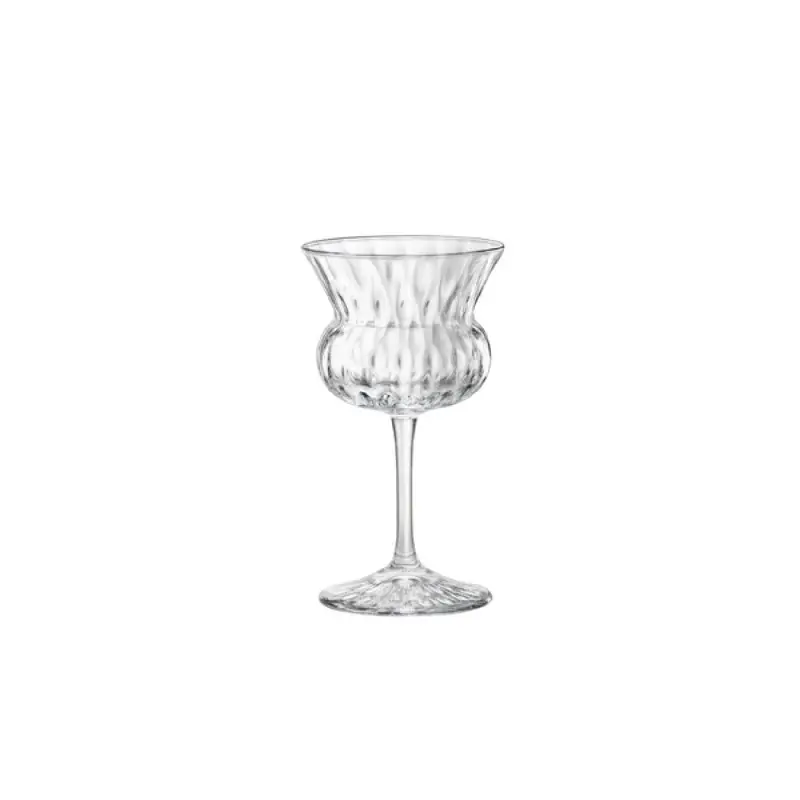 Bormioli Rocco Nick & Nora 3 1/8 in x 5 1/2 in (5 1/4 oz) Bloom - Set of 24 Bormioli Rocco Nick & Nora 3 1/8 in x 5 1/2 in (5 1/4 oz) Bloom - Set of 24