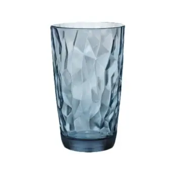 Bormioli Rocco Cooler (15 3/4 oz) Ocean Blue Diamond - Set of 6