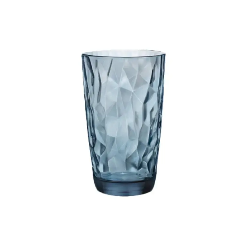 Bormioli Rocco Cooler (15 3/4 oz) Ocean Blue Diamond - Set of 6