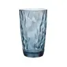 Bormioli Rocco Cooler (15 3/4 oz) Ocean Blue Diamond - Set of 6