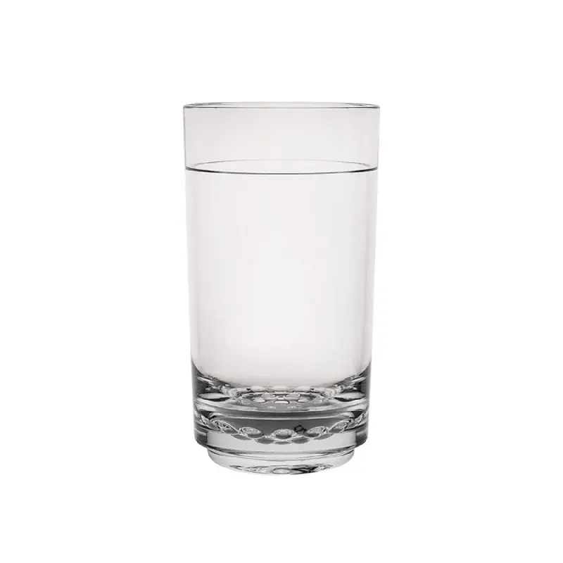 Aspen Drinkware Tall 3 in x 5 1/2 in (14 oz) Diamond Clear - Set of 24