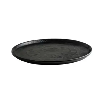 Anfora Plate Plana Coupe 9 in Talavera Motiva Noche - Set of 12