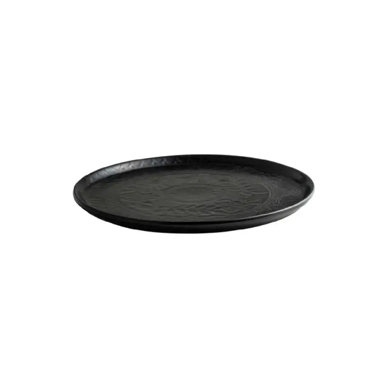 Anfora Plate Plana Coupe 9 in Talavera Motiva Noche - Set of 12
