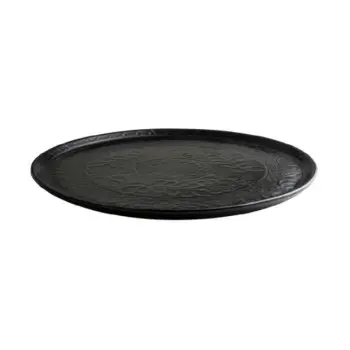 Anfora Plate Plana Coupe 10 3/4 in Talavera Motiva Noche - Set of 6