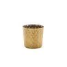 Genware Hammered Serving Cup 3 3/8 in x 3 3/8 in (12 3/4 oz) Vintage Gold - Set of 12
