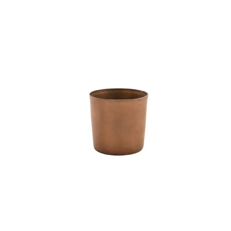 Genware Serving Cup 3 3/8 in x 3 3/8 in (12 3/4 oz) Vintage Copper - Set of 12 Genware Serving Cup 3 3/8 in x 3 3/8 in (12 3/4 oz) Vintage Copper - Set of 12