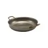 Genware Round Dish 12 in x 9 5/8 in x 2 in (2 qt) Vintage Stainless Steel - Set of 6