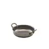 Genware Round Dish 7 3/8 in x 5 5/8 x 2 1/8 in (16 oz) Vintage Stainless Steel - Set of 6