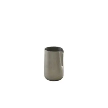 Genware Jug (5 oz) Vintage Stainless Steel - Set of 12