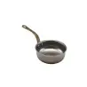 Genware Mini Fry Pan 10 1/8 in x 5 1/2 in x 2 3/4 in (15 oz) Vintage Stainless Steel - Set of 6