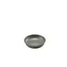 Genware Coupe Plate 6 in Vintage Stainless Steel - Set of 12