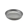 Genware Coupe Plate 10 1/4 in Vintage Stainless Steel - Set of 12