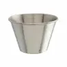 Genware Ramekin 2 3/8 in x 1 3/4 in (2 1/2 oz) Vintage Stainless Steel - Set of 24