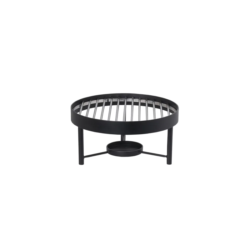 Creations Buffet Round Chafer Stand With Grill 11 5/8 in x 4 1/2 in (4 qt) Black Creations Buffet Round Chafer Stand With Grill 11 5/8 in x 4 1/2 in (4 qt) Black