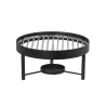 Creations Buffet Round Chafer Stand With Grill 11 5/8 in x 4 1/2 in (4 qt) Black