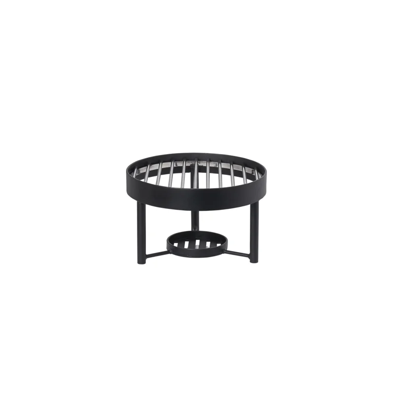 Creations Buffet Round Chafer Stand With Grill 9 1/2 in x 4 1/2 in (2 qt) Black Creations Buffet Round Chafer Stand With Grill 9 1/2 in x 4 1/2 in (2 qt) Black