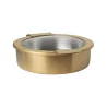 Creations Buffet Hinged Chafer Glass Lid 18 in x 15 3/4 in x 5 1/2 in (2 Gal) Gold