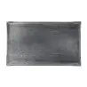 Creations Glass Rectangle 10 5/8 in x 6 1/2 in Shikku Smoke - Set of 6