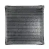 Creations Glass Square 6 1/2 in Shikku Smoke - Set of 12