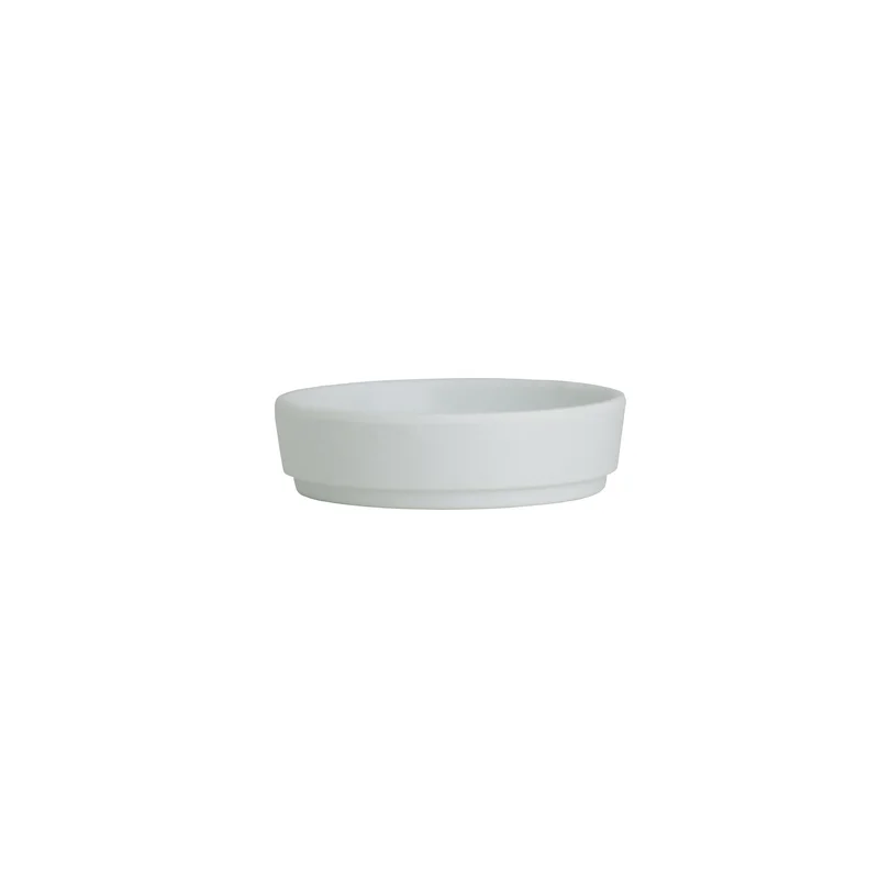 Creations Melamine Round Dish White 3 1/2 in x 1 in (2 oz) Cali - Set of 24
