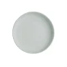 Creations Melamine Round Plate White 6 1/2 in x 1 1/4 in Cali - Set of 12