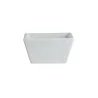 Creations Melamine Square Dish White 2 1/4 in x 1 1/8 in (1 oz) Cali - Set of 24