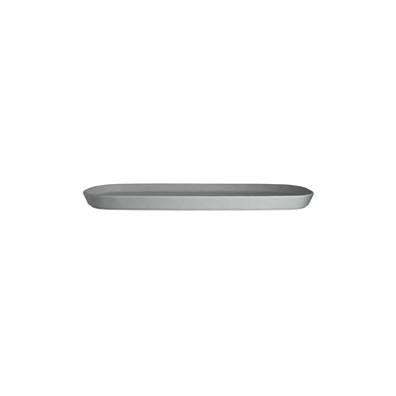 Creations Melamine Rectangular Tray White 14 1/2 in x 7 in x 1 in Cali - Set of 6 Creations Melamine Rectangular Tray White 14 1/2 in x 7 in x 1 in Cali - Set of 6