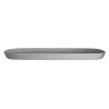 Creations Melamine Rectangular Tray White 14 1/2 in x 7 in x 1 in Cali - Set of 6