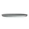 Creations Melamine Oval Tray White 17 in x 11 3/4 in x 1 in Cali - Set of 12
