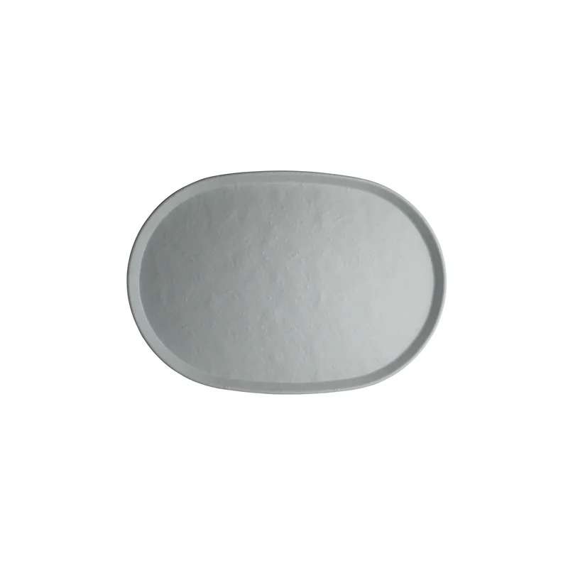 Creations Melamine Oval Tray White 17 in x 11 3/4 in x 1 in Cali - Set of 12 Creations Melamine Oval Tray White 17 in x 11 3/4 in x 1 in Cali - Set of 12
