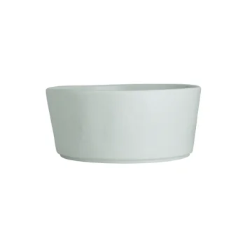 Creations Melamine Round Bowl White 5 1/2 in x 2 1/2 in (17 1/2 oz) Cali - Set of 12