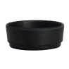 Creations Melamine Round Dish Black 2 7/8 in x 1 1/4 in (2 oz) Cali - Set of 24