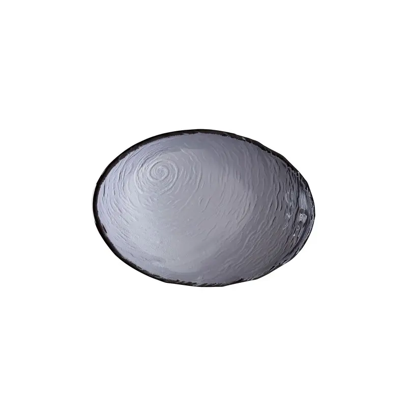 Creations Glass Oval Bowl 11 5/8 in x 8 1/4 in x 2 5/8 in (19 oz) Scape Smoked - Set of 6 Creations Glass Oval Bowl 11 5/8 in x 8 1/4 in x 2 5/8 in (19 oz) Scape Smoked - Set of 6