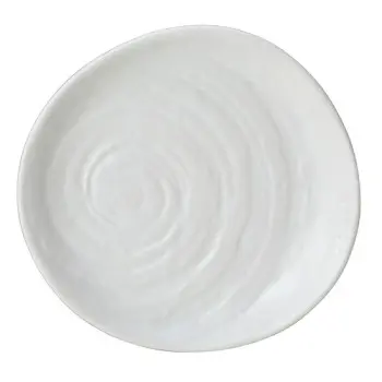 Creations Melamine Deep Salad Bowl 12 in x 5 1/2 in (2 1/4 qt) Scape White