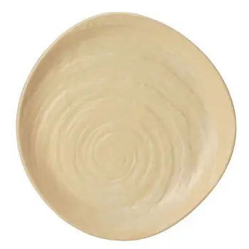 Creations Melamine Plate 9 in Scape Papyrus - Set of 6