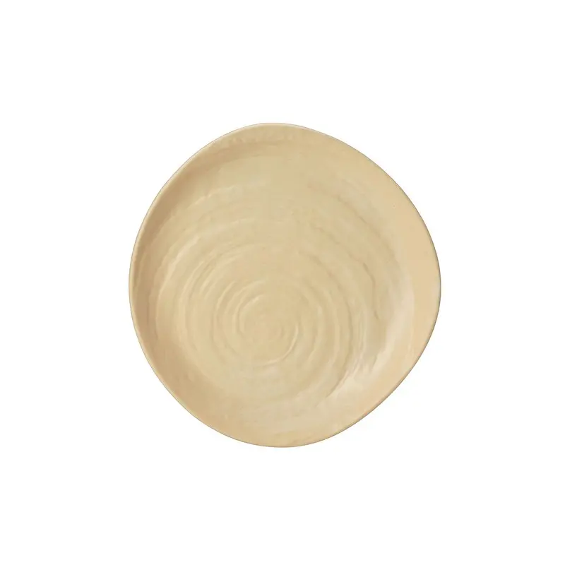 Creations Melamine Plate 9 in Scape Papyrus - Set of 6 Creations Melamine Plate 9 in Scape Papyrus - Set of 6