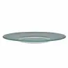 Creations Glass Gourmet Plate 10 5/8 in (6 in Well) Willow Clear - Set of 12