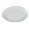 Creations Melamine Platter Oval 15 3/4 in x 9 1/2 in Scape White