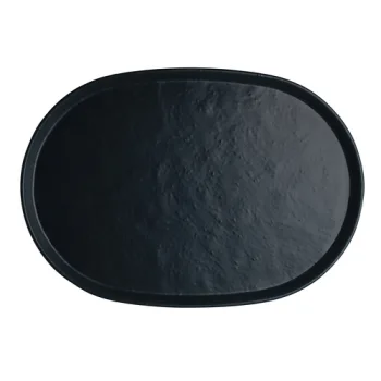 Creations Melamine Oval Tray Harbor 17 in x 11 3/4 in x 1 in Cali - Set of 12